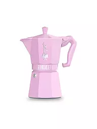 BIALETTI | Cafetera exprés EXCLUSIVE MOKA 6 tazas crema | Rosa