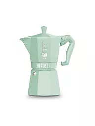 BIALETTI | Cafetera exprés EXCLUSIVE MOKA 6 tazas crema | Verde claro