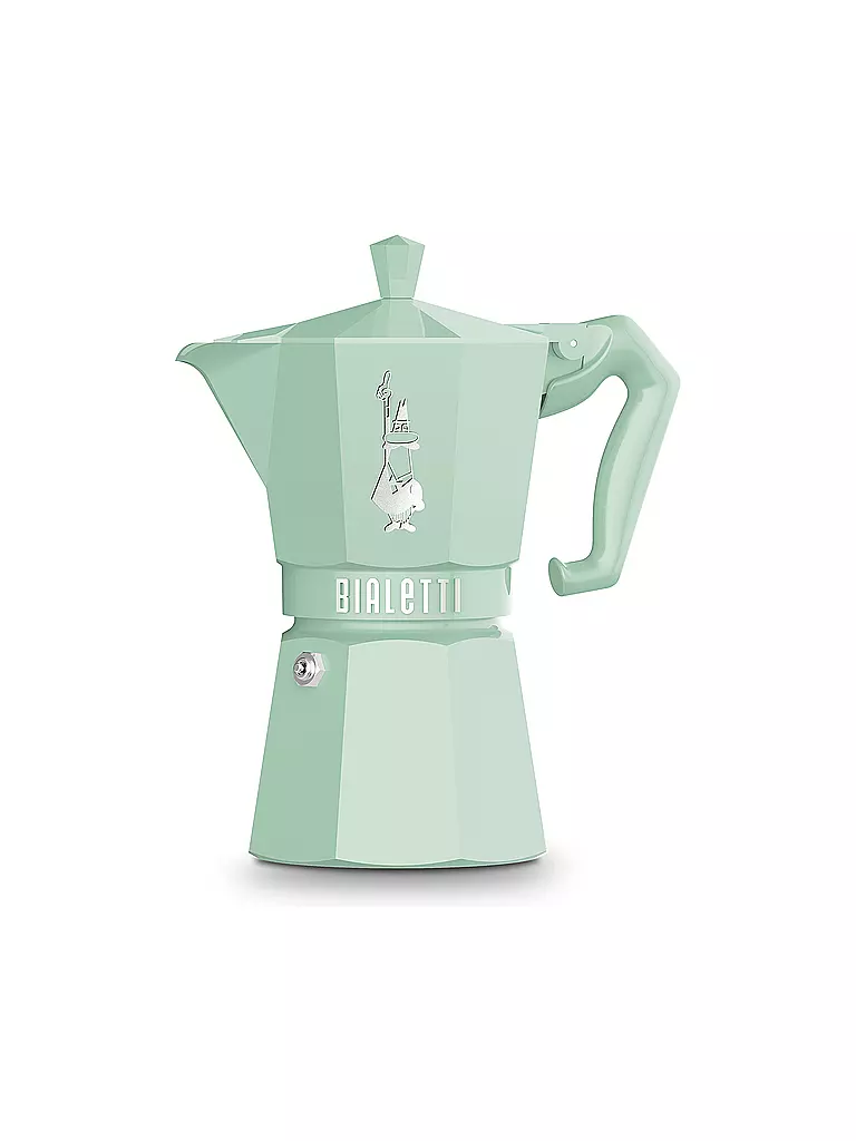 BIALETTI | Cafetera exprés EXCLUSIVE MOKA 6 tazas Verde | hellgrün