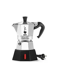 BIALETTI | Espressokocher elektrisch MOKA 2 Tassen Alu / Schwarz | Plata