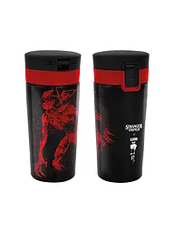 BIALETTI | Juego de 2 vasos de viaje de 380 ml Stranger Things | Negro