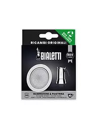 BIALETTI | Juego de repuesto para 10 tazas, junta más filtro de silicona | Crema