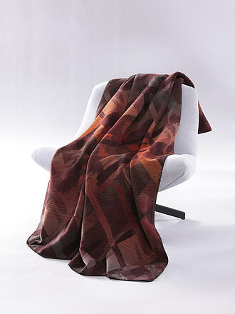 BIEDERLACK | Manta para el hogar - Plaid 150x200cm RUBY PASSION Garnet Glow