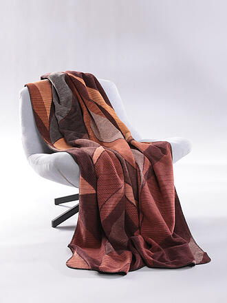 BIEDERLACK | Manta - Plaid 150x200cm RUBY PASSION Autumn Ember
