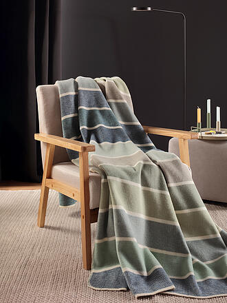 BIEDERLACK | Manta - Plaid 150x200cm OTTON LINES Gris
