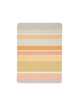 BIEDERLACK | Manta - Plaid 150x200cm STRIPES OASIS Naranja