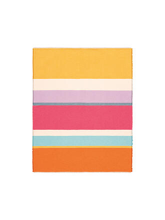 BIEDERLACK | Colcha - Plaid 130x170cm NIZZA STRIPE Naranja