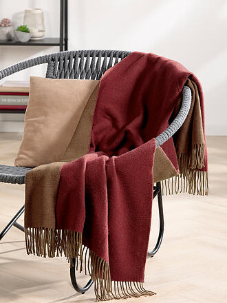 BIEDERLACK | Colcha PLAID CASHMERE 130x170cm Pepper Cashew