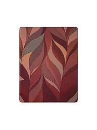 BIEDERLACK | Manta - Plaid 150x200cm RUBY PASSION Autumn Ember | Rojo oscuro