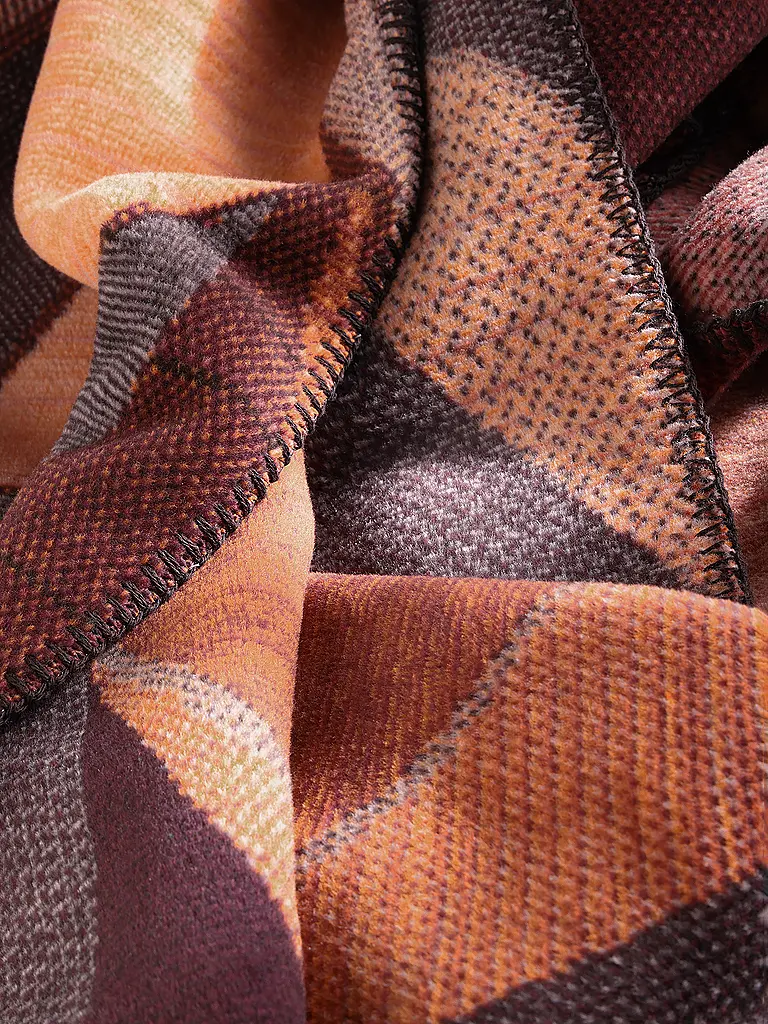 BIEDERLACK | Manta - Plaid 150x200cm RUBY PASSION Autumn Ember | 