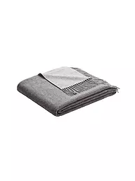 BIEDERLACK | Plaid de cachemira 130x170cm Burdeos Parfait | Gris