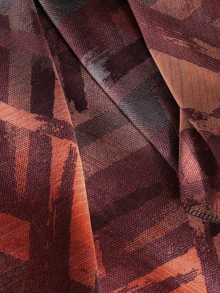 BIEDERLACK | Manta para el hogar - Plaid 150x200cm RUBY PASSION Garnet Glow | 