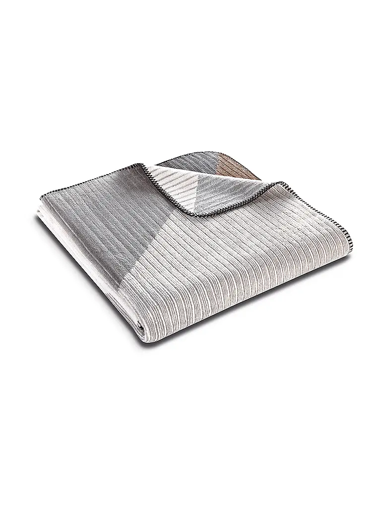 BIEDERLACK | Manta para el hogar - Plaid 150x200cm SIMPLY ELEGANT Feel Graphite | 