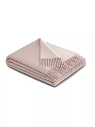 BIEDERLACK | Plaid de cachemira 130x170cm Burdeos Parfait | Rosa