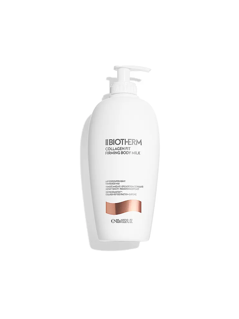 BIOTHERM | Collagen Fit Leche Corporal con Biotech Plankton™, Fracción de Péptidos de Colágeno y Cafeína 400ml | Sin color