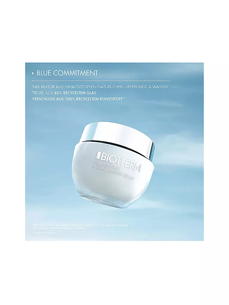 BIOTHERM | Crema facial - Aquasource Hydra Barrier Cream 75ml | 