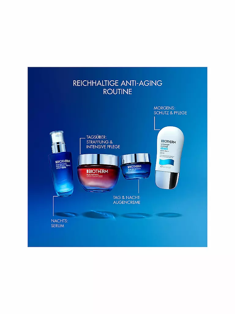 BIOTHERM | Crema facial - Blue Peptides Uplift Cream Rich 50ml | Sin color