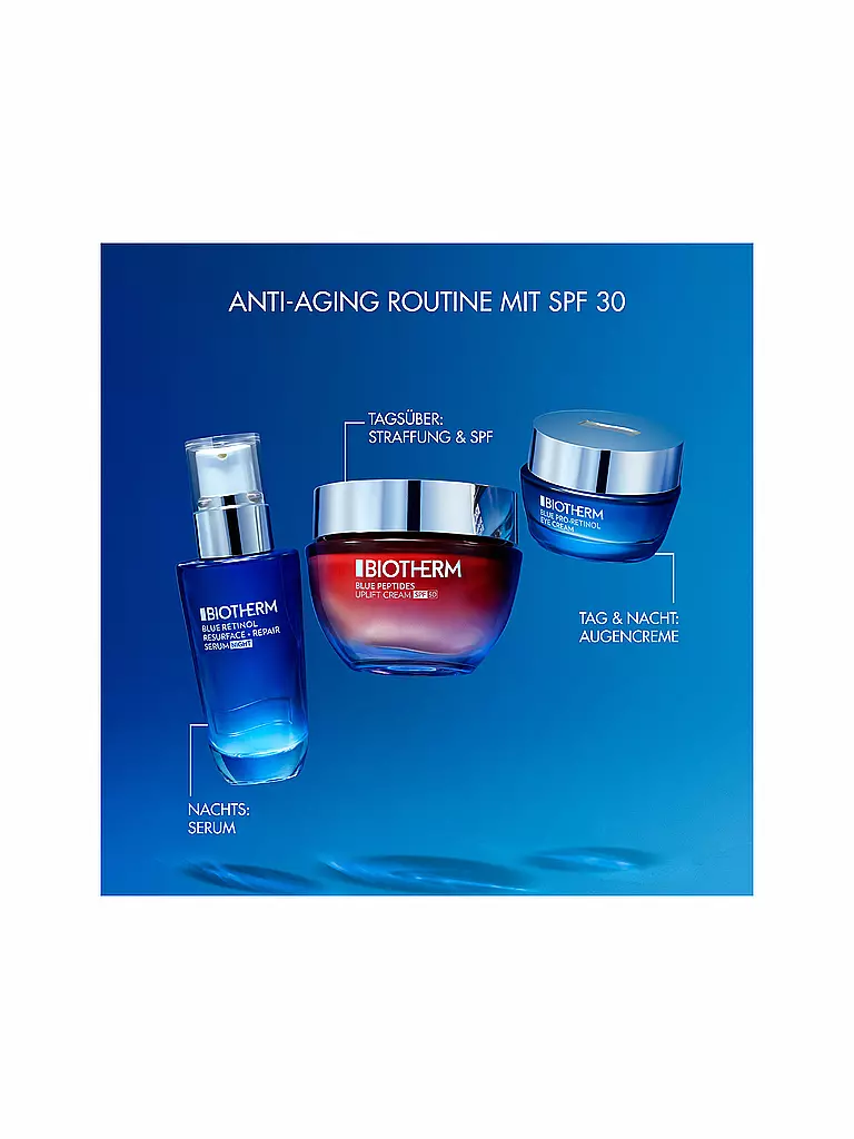 BIOTHERM | Crema facial - Blue Peptides Uplift Cream SPF30 50ml | keine Farbe