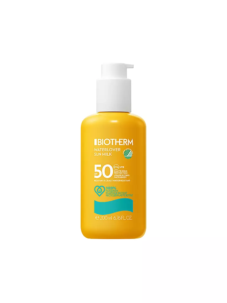 BIOTHERM | Cuidado solar - Waterlover Sun Milk SPF50 200ml | Sin color