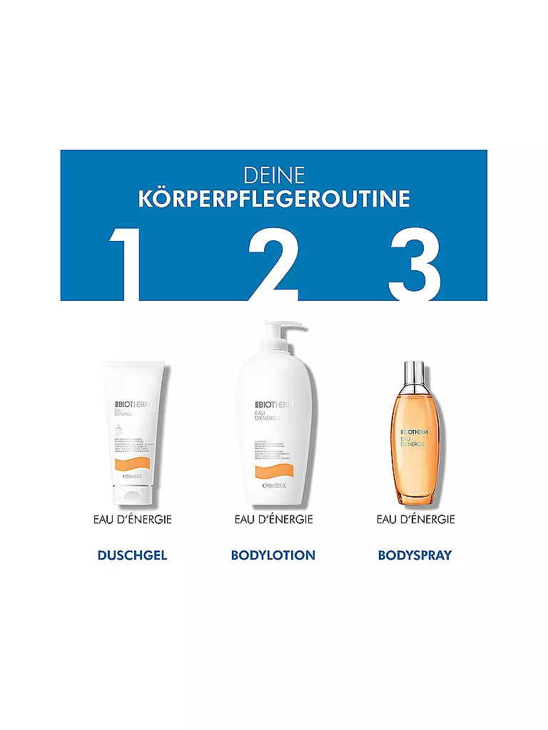BIOTHERM | Eau D'Énergie Eau de Toilette 100 ml | 