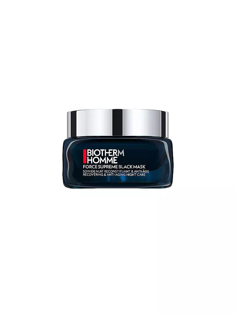 BIOTHERM | Homme Force Supreme Black Mask Crema de Noche 50ml | Sin color