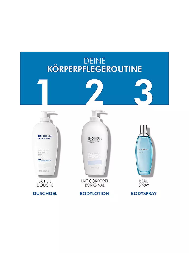 BIOTHERM | Lait Corporel L'Original Body Milk 400ml | Sin color