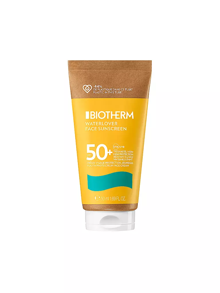 BIOTHERM | Waterlover Face Sunscreen SPF50 50ml | Sin color