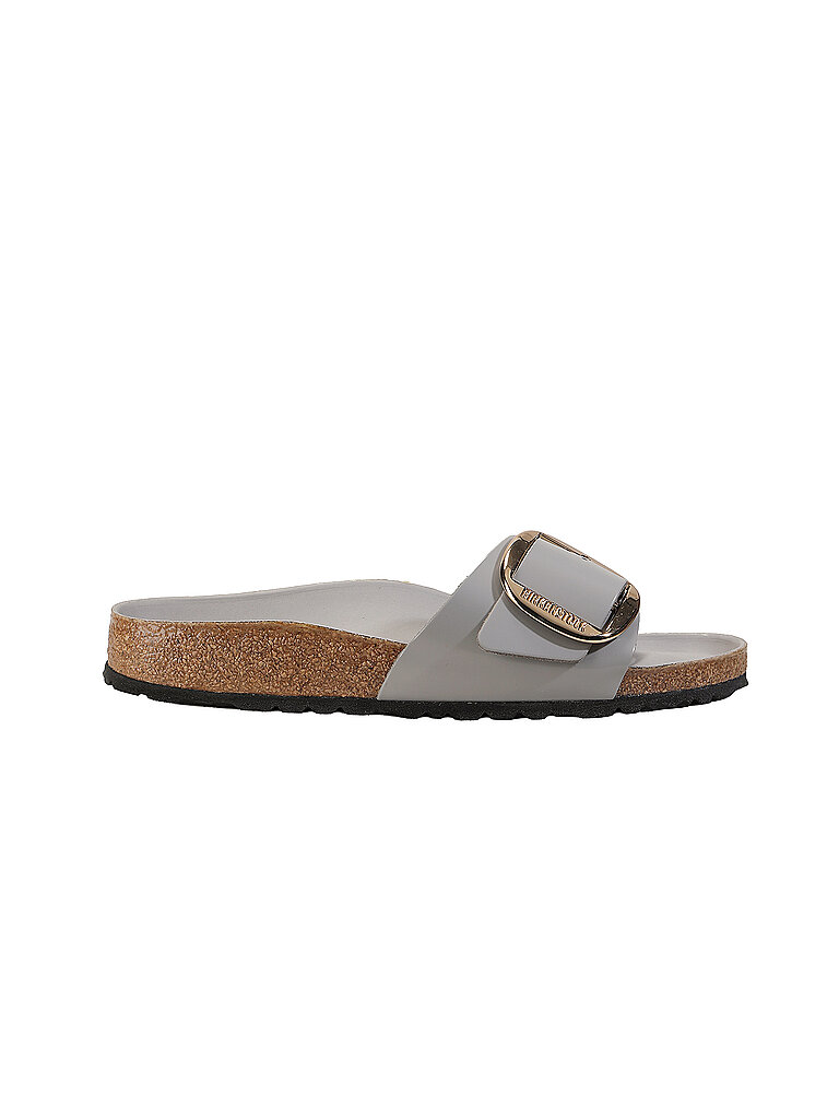 Pantoletten MADRID BIG BUCKLE gris claro 36