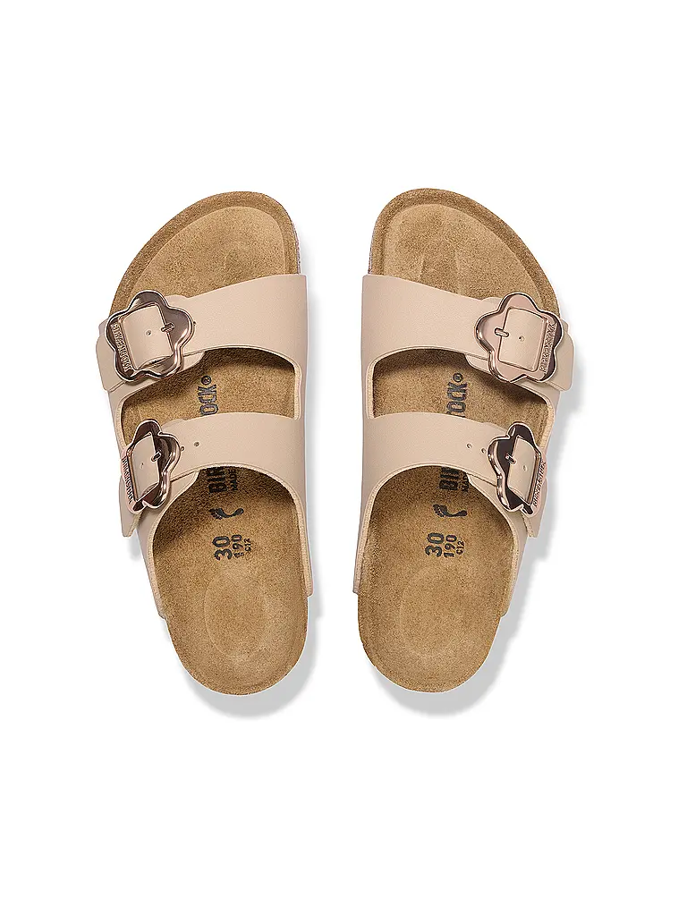 BIRKENSTOCK | Kinder Sandalen ARIZONA FLOWER BUCKLE | Beige