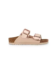 BIRKENSTOCK | Nombre del producto: Sandalias ARIZONA para niños
Marca: BIRKENSTOCK
Color: cobre
Categorías: Moda, Niños, Niñas

Material: Cuero
Estampado: Metálico
Estilo: Puro
Altura del tacón: Tacón plano | Cobre