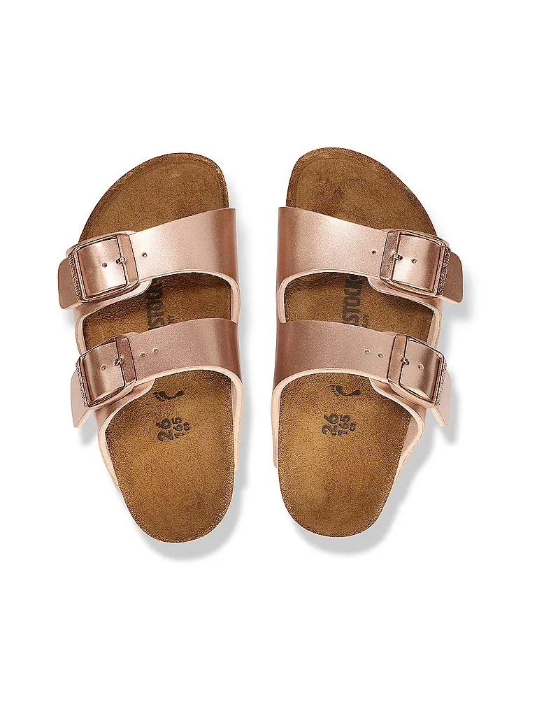 BIRKENSTOCK | Sandalias ARIZONA para niños
Marca: BIRKENSTOCK
Color: cobre
Categorías: Moda, Niños, Niñas

Material: Cuero
Estampado: Metálico
Estilo: Puro
Altura del tacón: Tacón plano | Cobre