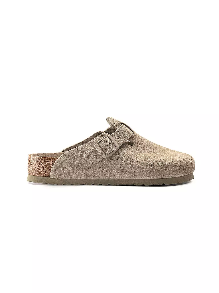 BIRKENSTOCK | Zuecos con plantilla suave BOSTON | beige