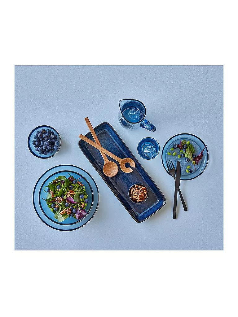 BITZ | Cuenco de vidrio KUSINTHA 24cm Azul | Azul