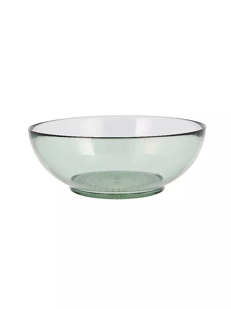 BITZ | Cuenco de vidrio KUSINTHA 24cm Verde | Verde claro