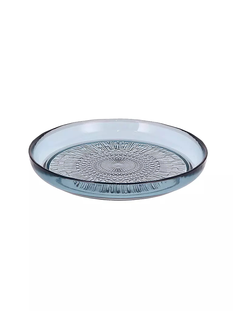 BITZ | Plato de vidrio KUSINTHA 18cm Azul | Azul
