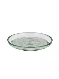 BITZ | Plato de vidrio KUSINTHA 18cm Verde | Verde claro