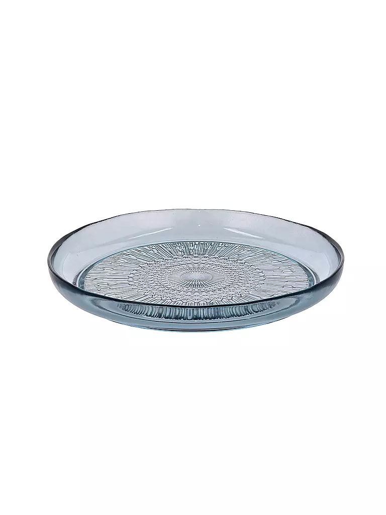 BITZ | Plato de vidrio KUSINTHA 25cm Azul | Azul