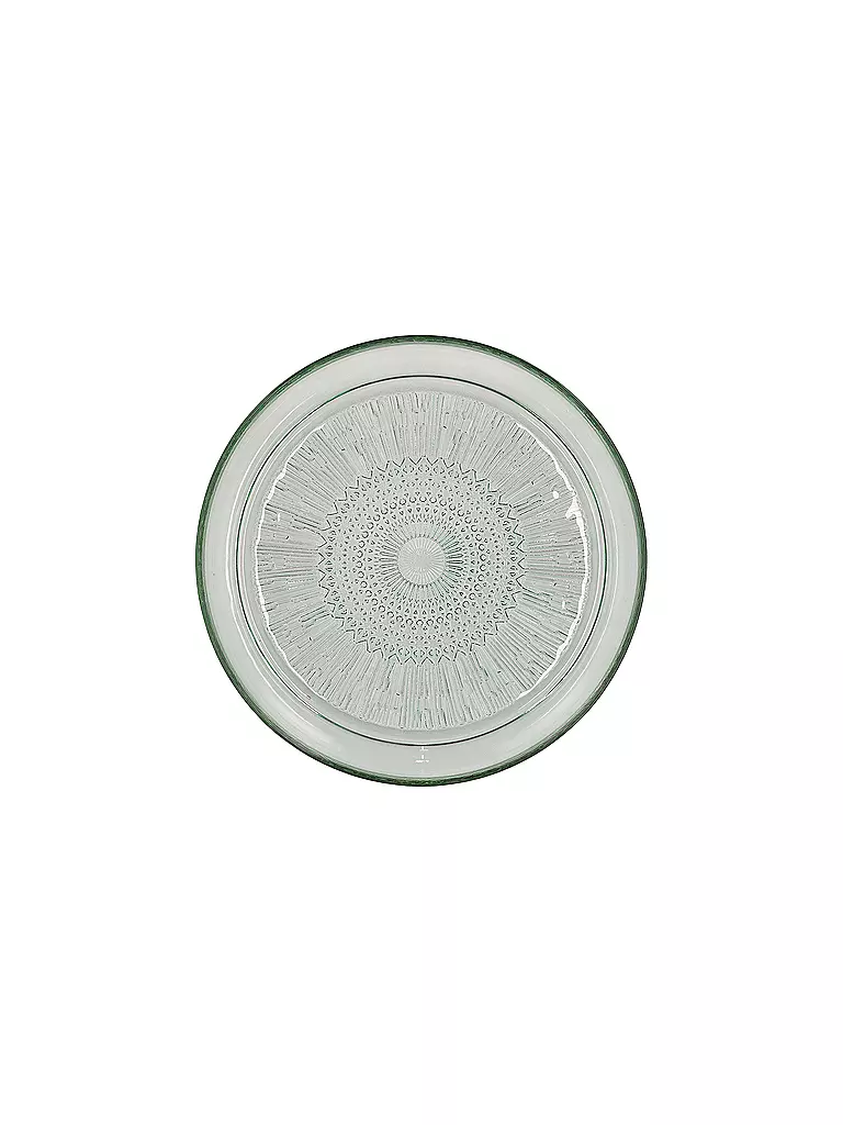 BITZ | Plato de vidrio KUSINTHA 25cm Verde | 