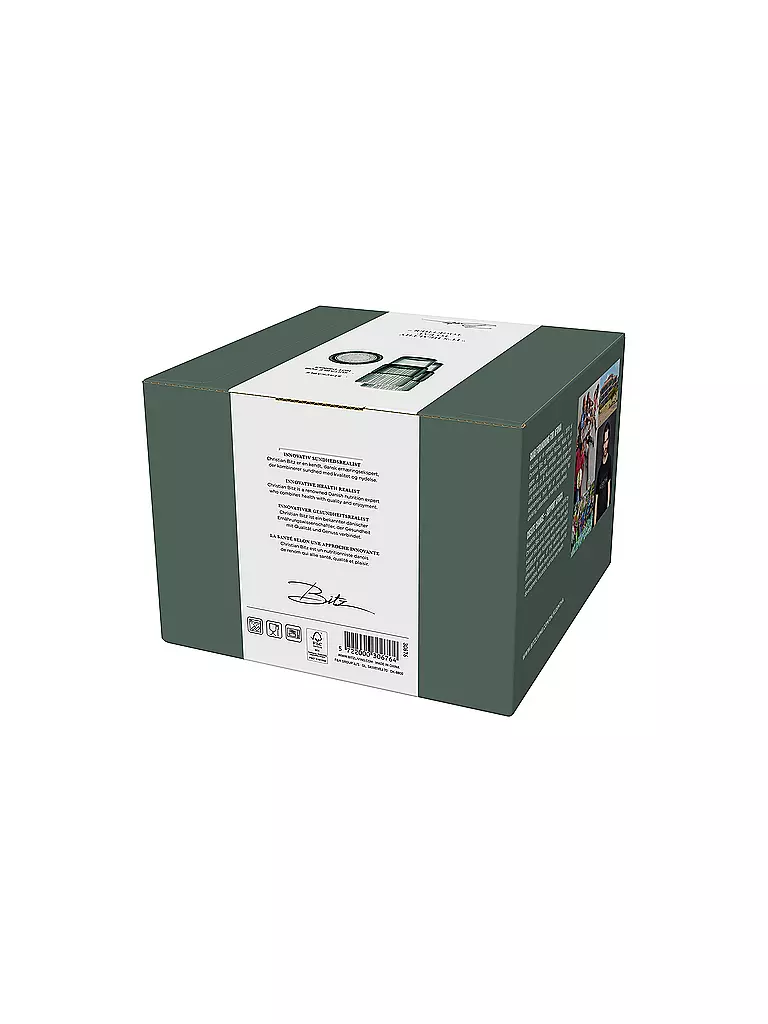 BITZ | Vaso de agua KUSINTHA juego de 4 380ml verde | hellgrün
