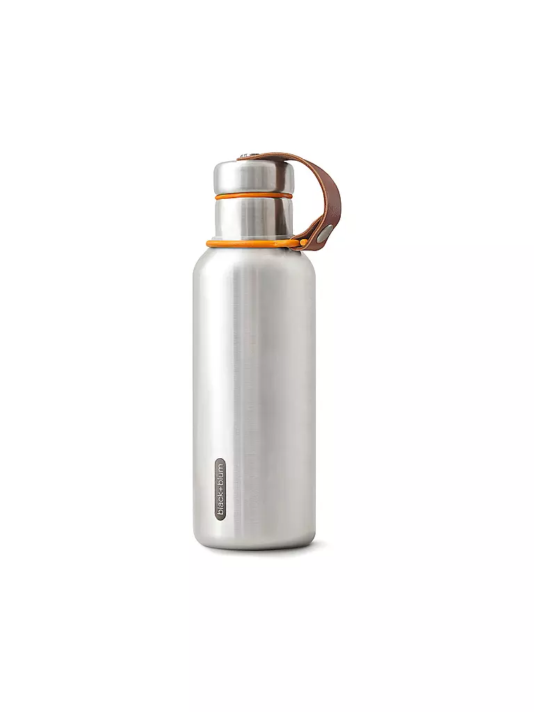 BLACK+BLUM | Botella isotérmica 0,5 l Naranja / Acero inoxidable | Naranja