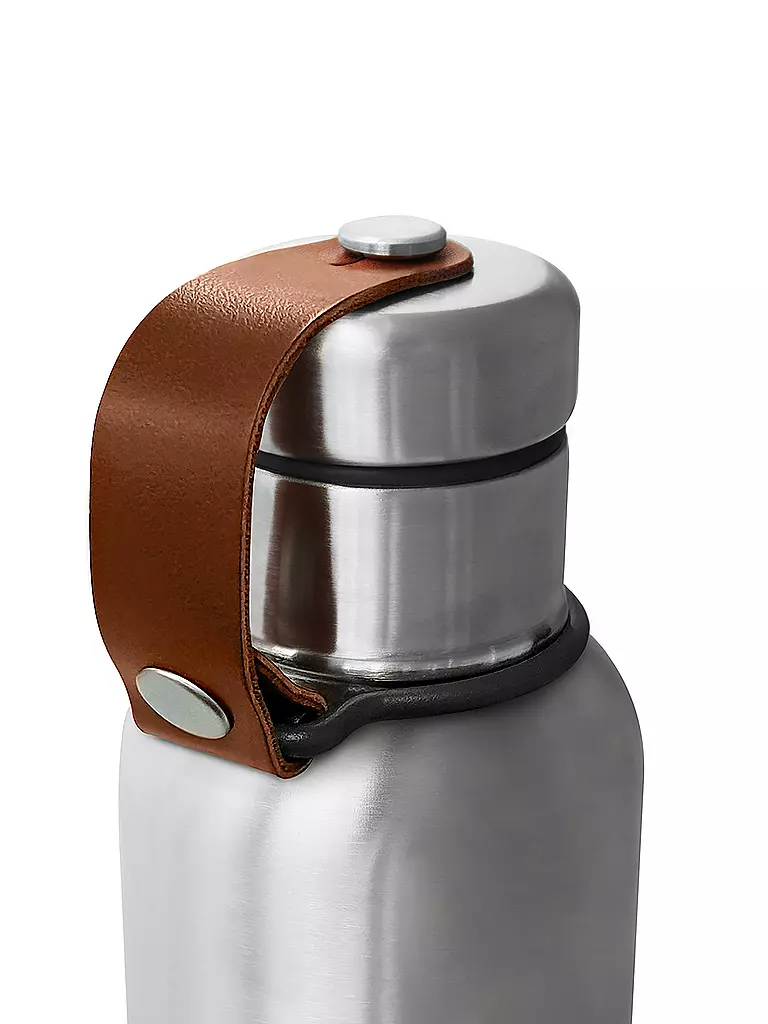 BLACK+BLUM | Botella isotérmica de 0,5 l negra/acero inoxidable |