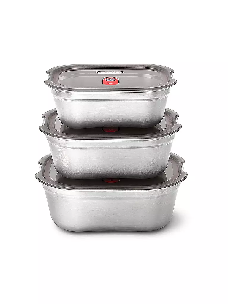 BLACK+BLUM | Caja multifunción de 650 ml de acero inoxidable | 