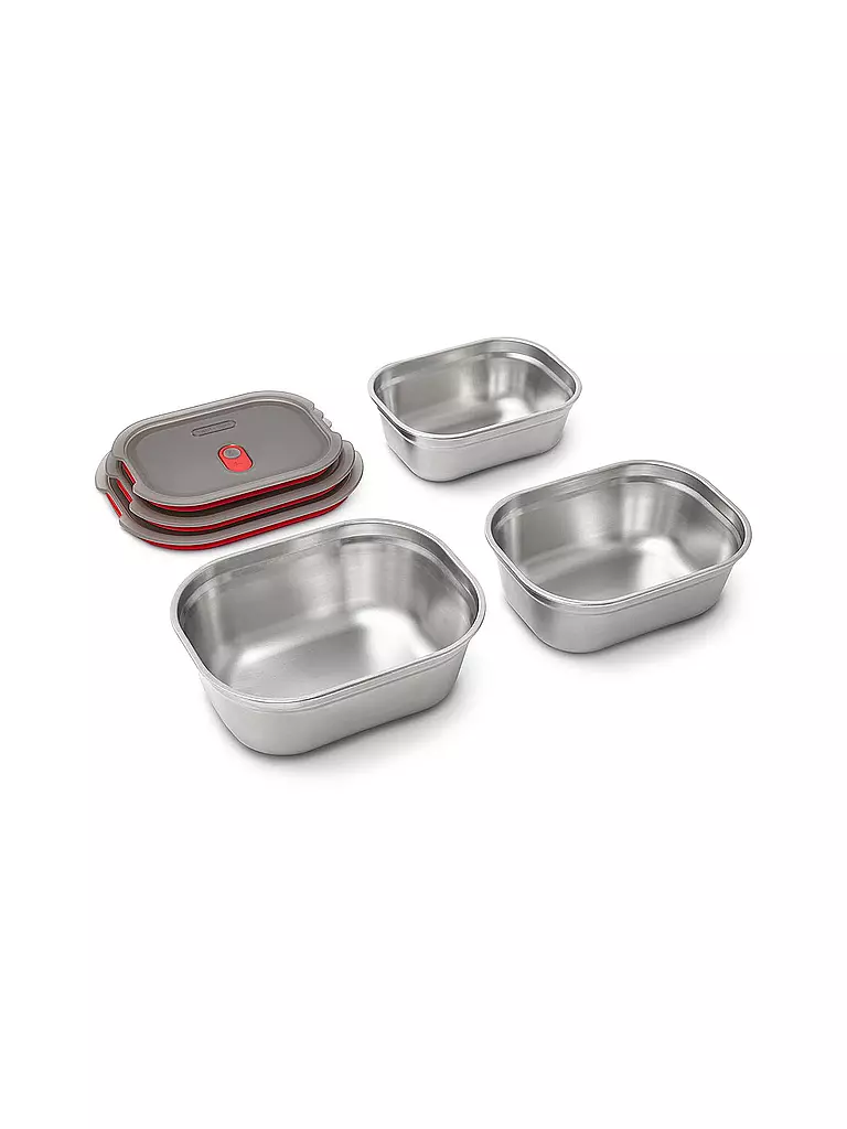 BLACK+BLUM | Caja multifunción de 650 ml de acero inoxidable | 