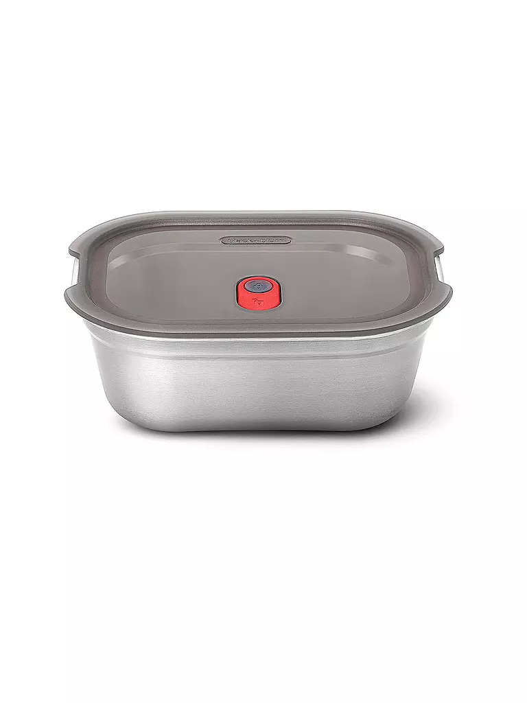 BLACK+BLUM | Caja multifunción de acero inoxidable de 1,2 l | Plata