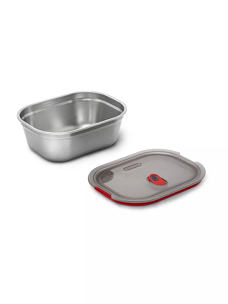 BLACK+BLUM | Caja multifunción de acero inoxidable de 1,2 l | Plata