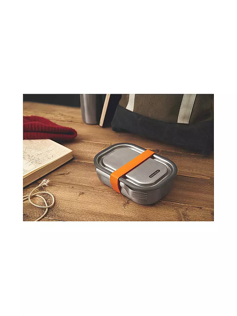 BLACK+BLUM | Fiambrera Grande 1l Naranja/Acero inoxidable | 