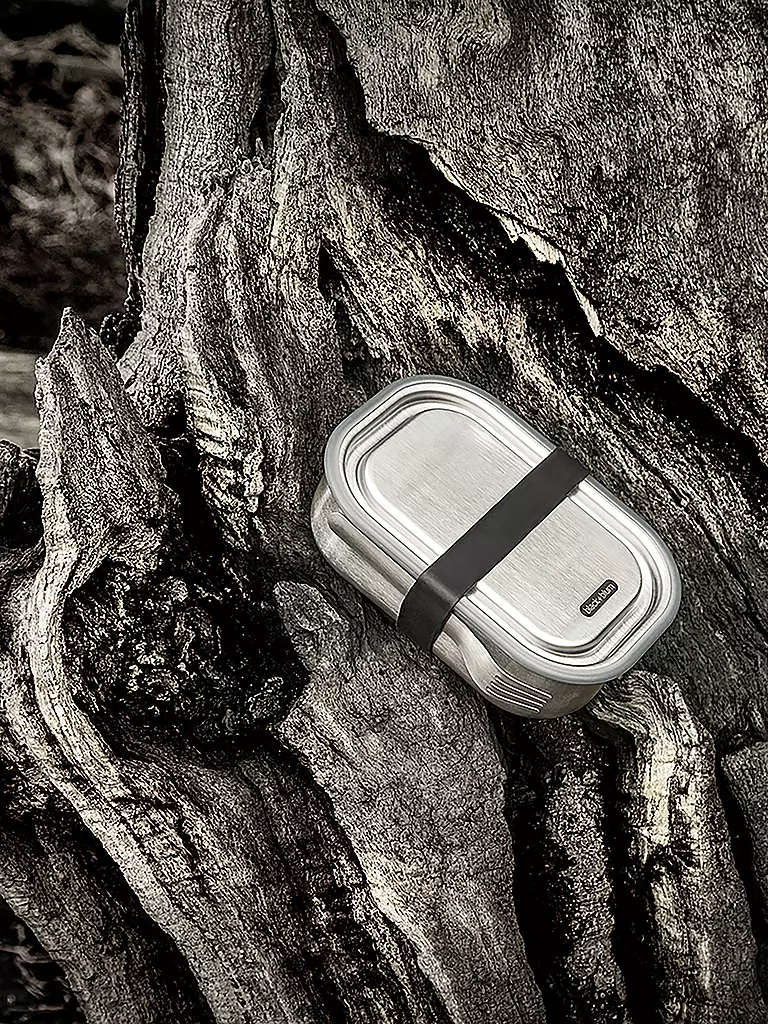 BLACK+BLUM | Fiambrera Grande 1l Negro/Acero inoxidable |