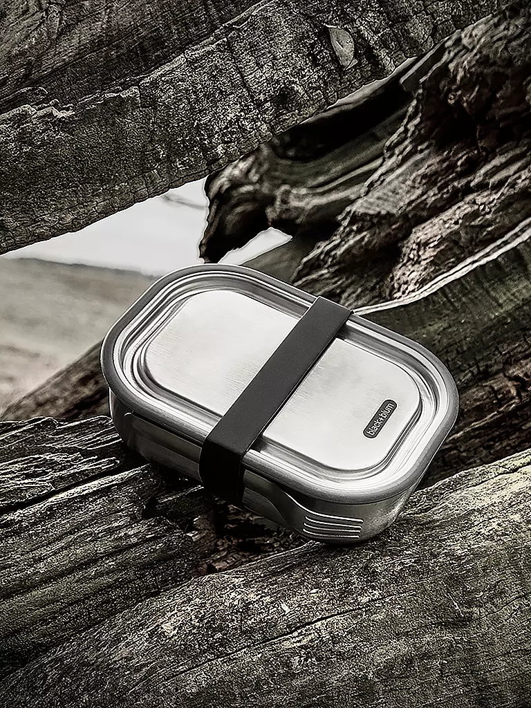 BLACK+BLUM | Fiambrera Grande 1l Negro/Acero inoxidable |