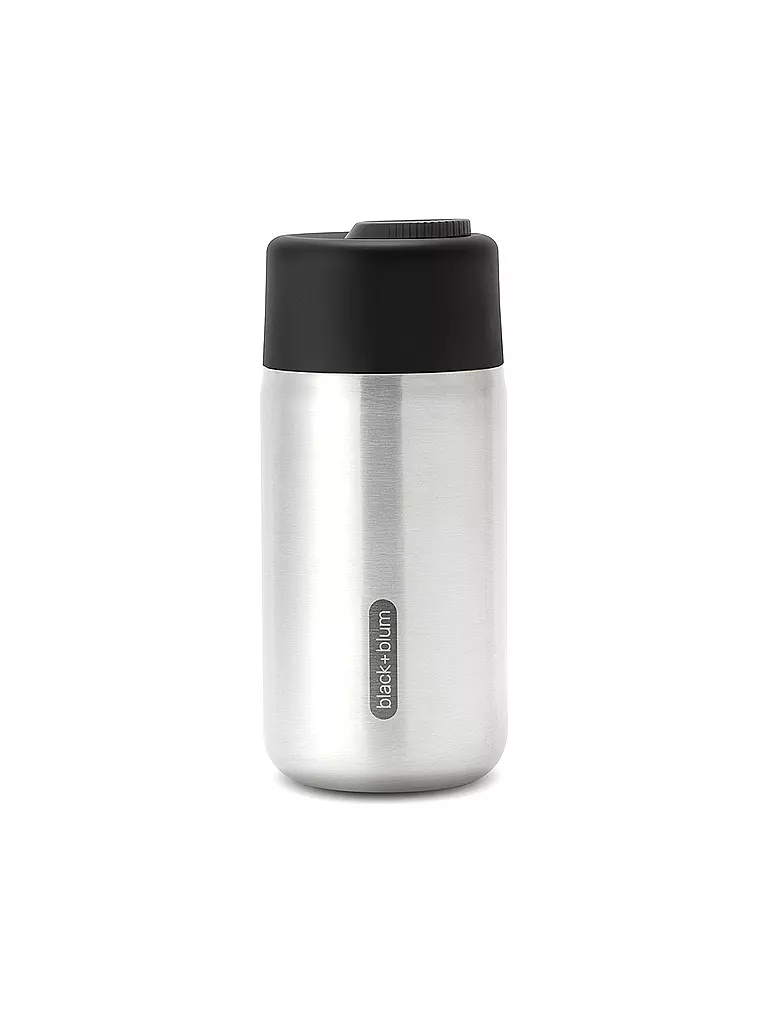 BLACK+BLUM | Termo - Vaso de acero inoxidable para llevar 340ml Negro/Acero inoxidable | Negro