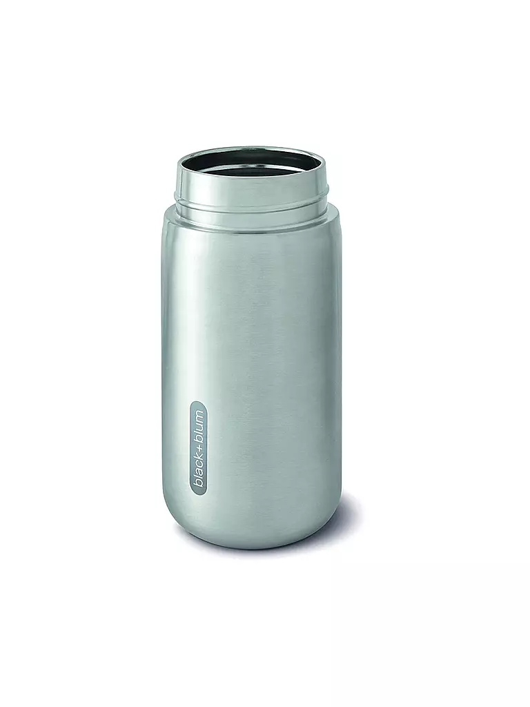 BLACK+BLUM | Termo - Vaso de acero inoxidable para llevar 340ml Oliva/Acero inoxidable | Oliva